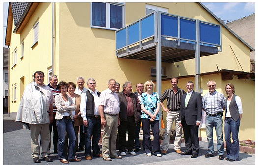 Landrat Dr. Saftig besucht Ferienanlage Mosen in Nickenich